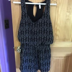 Xhileration Black Romper